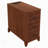 End Table with 3 Drawers, Corner Table with 2 Open Shelves, Tall Side Table for Bedroom and Corner-1390244689