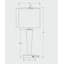 Éclairage, ensemble de 2, 24 po, lampe de table, port USB inclus, nickel métallique, abat-jour, contemporain-1639782062-1639782059