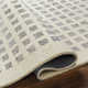 Sigrid Geometric Hand Tufted Area Rug in Light Gray/Cream