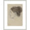 Hortense Valpinçon par Edgar Degas, impression giclée encadrée