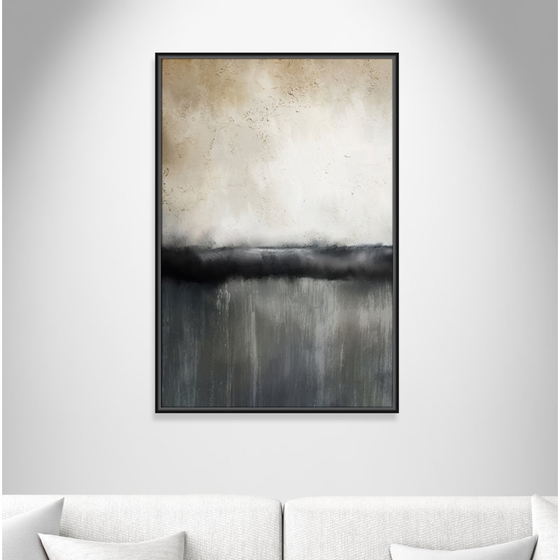 Dorota Sunset by Kimberly Allen Print, Picture Framed Canvas, 37.5" H x 25.5" W, Black