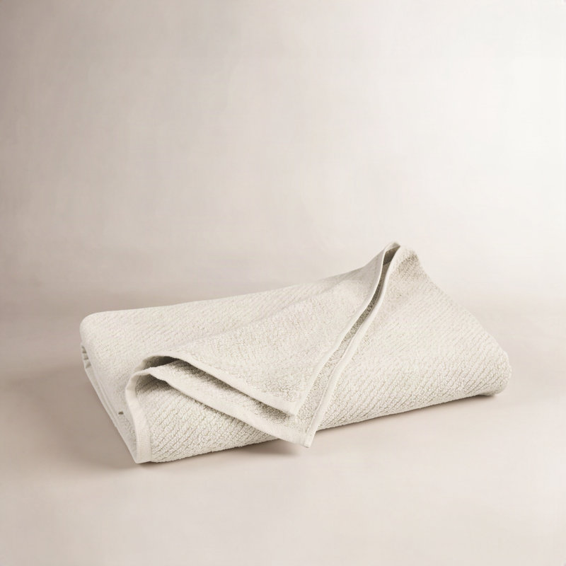 Air Weight 100% Cotton Midweight Bath Towel, Natural