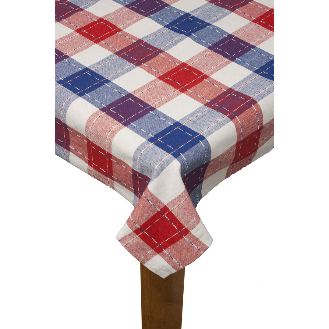 Audra Plaid Tablecloth August Grove® 