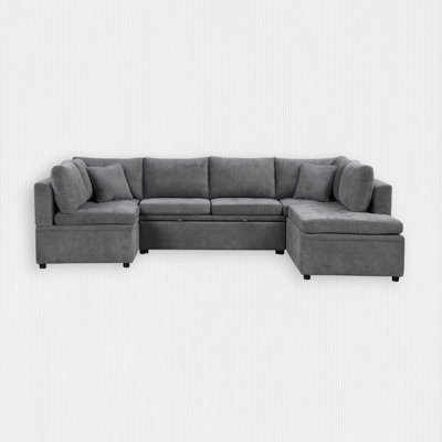 4 - Piece Upholstered Sectional by Latitude Run