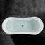 Baignoire de trempage autoportante en acrylique 71 po x 32 po Ophelia-1718900212