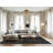 Machine Washable Solid Brown Area Rug-2123226592