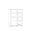 74.5 cm W Chest of 4 Drawers-64951191