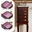 Armoire à bijoux avec miroir armoire de rangement-1826229479