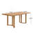 69 INCHES DINING TABLE (Natural)