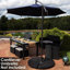 Bases de parasol en porte-à-faux de 50 lb