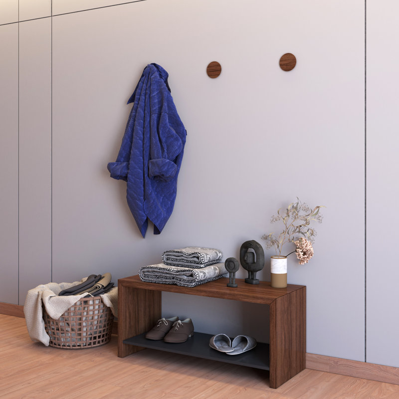Mattawa Solid Wood Wall Hook