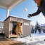 Niche pour chien en bois Haiya PETSCosset-1453598495