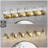 Modern Crystal Bathroom Vanity Lights Gold