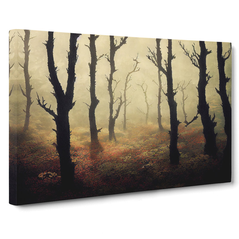 A Fanciful Forest - Wrapped Canvas, 50cm H x 76cm W x 3cm D