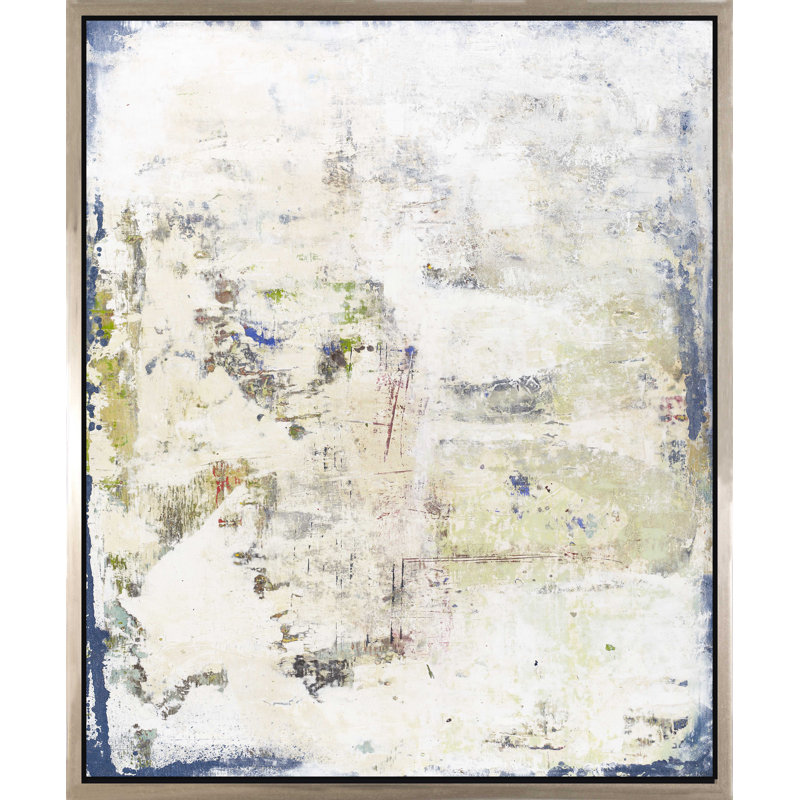 «Mute View IV», peinture sur toile à cadre flottant