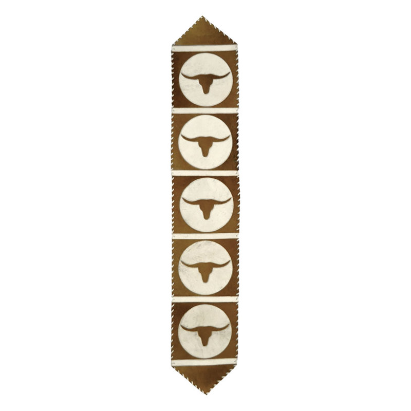 Chemin de table Longhorn, L 120 po x P 12 po