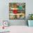 Wade Logan 'Recap 1 Abstract' by Cheryl Warrick Canvas Wall Art