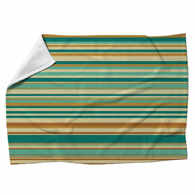 Machine Printed Throw Blanket, 68" W x 80" L