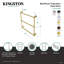Porte-serviettes mural 3 barres Kingston Brass Maximilien-57651986