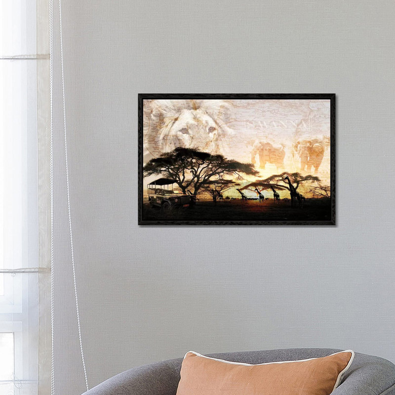 GraphINC by GraphINC - Floater Frame Gallery-Wrapped Canvas Giclée on Canvas, Black, 45.72 cm H x 66.04 cm W
