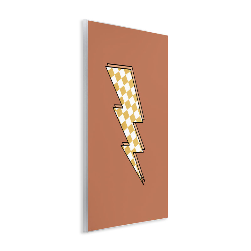 «Checking Lightning Bolt» par JJ Design House, LLC., H 19 po x l 13 po