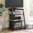4-Tier Media Stand Audio Rack with Height Adjustable Shelves-1099802117