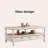 Practical TV stand coffee table