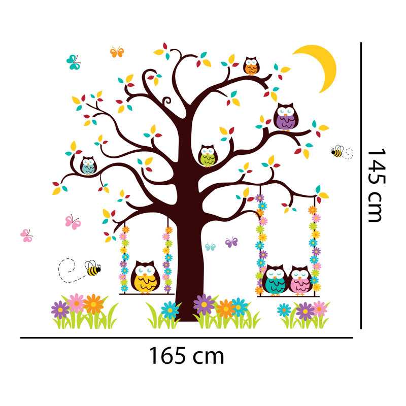 Owl Tree 2 Wall Sticker