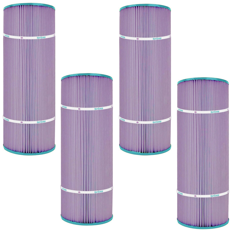 Hurricane Filters HF7470-04P Purple Spa Cartridge Replacement, 4 Pack
