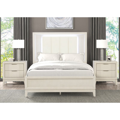 Ensemble de chambre à coucher 3 pièces Groseiller