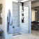 Linea 30" W x 72" H Frameless Fixed Glass Panel