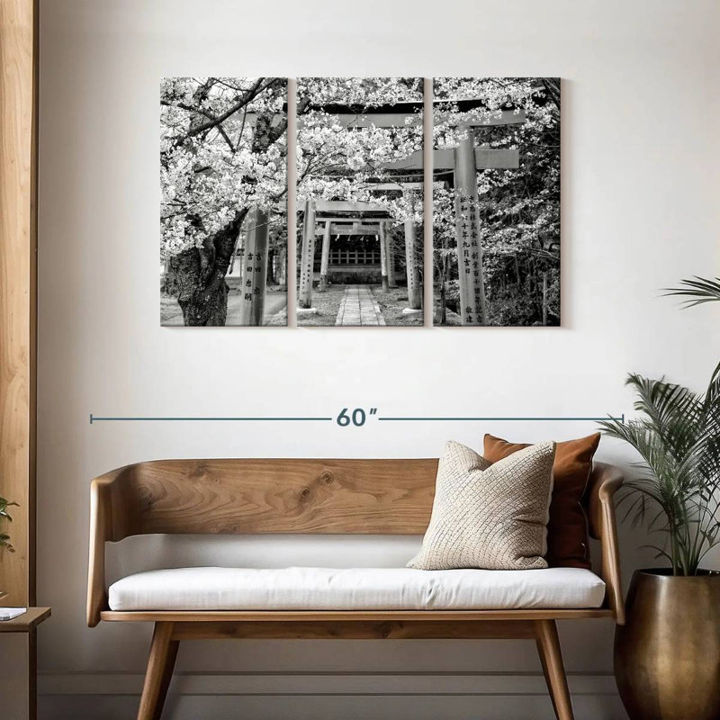 Sanctuaire Sebbie Yoshida Torii, H 28 po x l 45 po