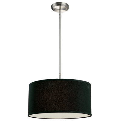 Kasey 3 - Light Nickel Unique/Statement Pendant