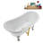 59" Streamline Clawfoot Tub,Tray,Drain, Clawfeet-101628973-102220277