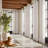 Grommet Linen Semi-Sheer Striped Curtains-517036137-517036149