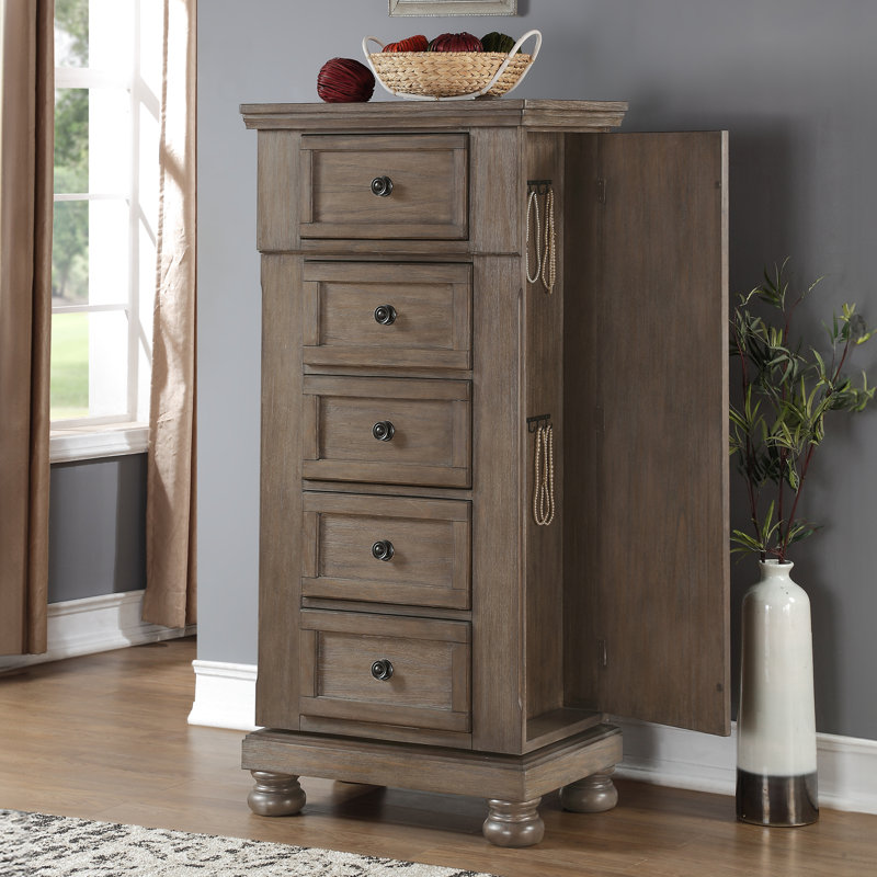 Commode 6 tiroirs Abbagayle Rose