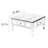 American square end table