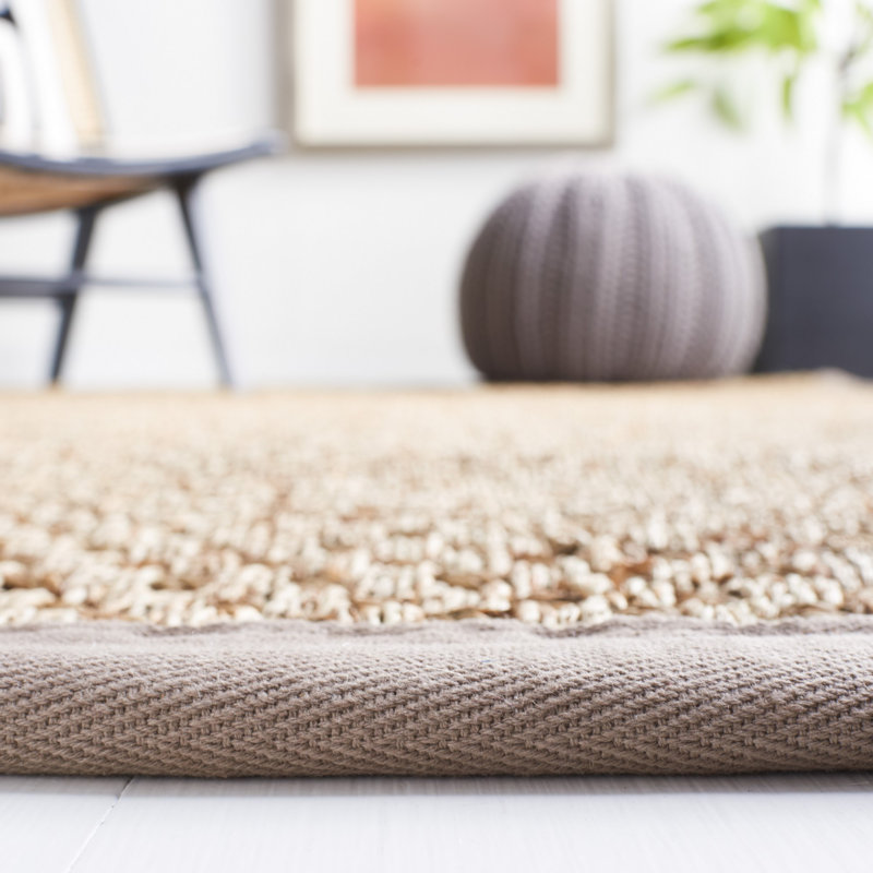 Jeremy Machine Woven Beige/Grey Rug, Rectangle 91 x 152cm