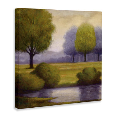 Lavender Sunrise Countryside Canvas Wall Art, design by Gregory Williams