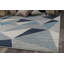Tapis bleu indigo Kaia-580484241