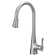 Sinema High Arc Pull Down Single Handle Kitchen Faucet with Power Boost and Reflex
