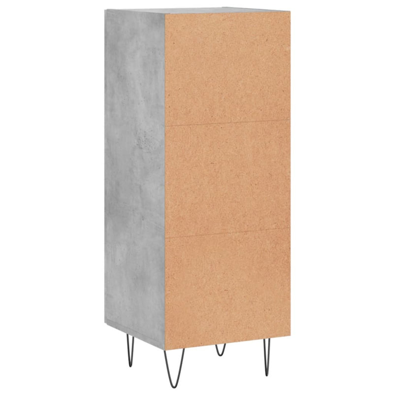 Margaritha 1 - Door Rectangle Accent Cabinet, Concrete Grey