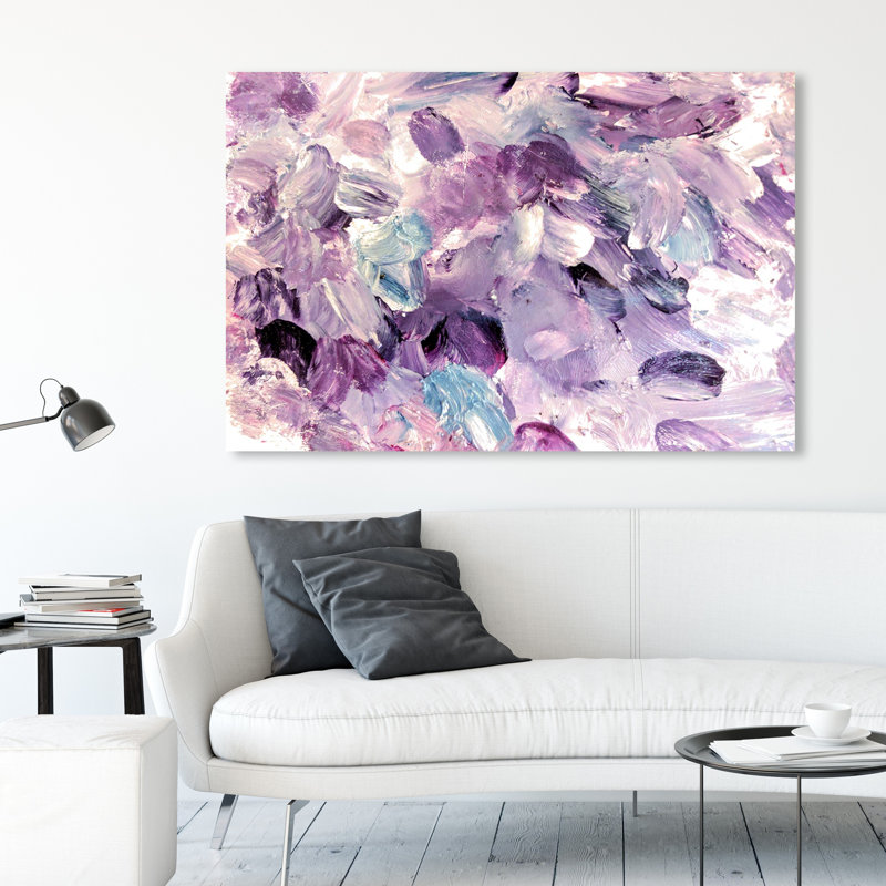 Jardins améthyste-impression sur toile, H 24 po x l 36 po x P 1,5 po