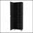 Urano Mirror Linen Cabinet, Four Interior  Shelves, Five External Shelves -Black-582438518
