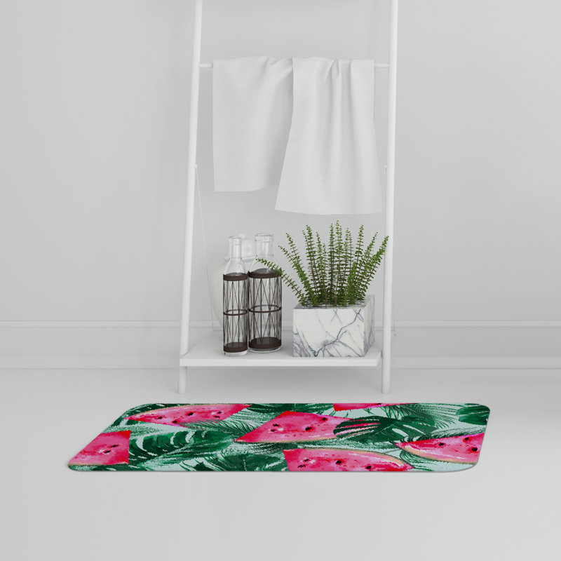 Skandar Memory Foam Non-Slip Bath Rug