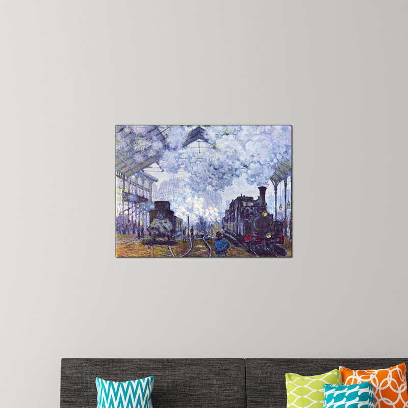 Claude Monet - Wrapped Canvas Painting, 60cm H x 80cm W x 1.8cm D