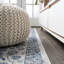 Tapis bleu / gris Yenovk-15237514