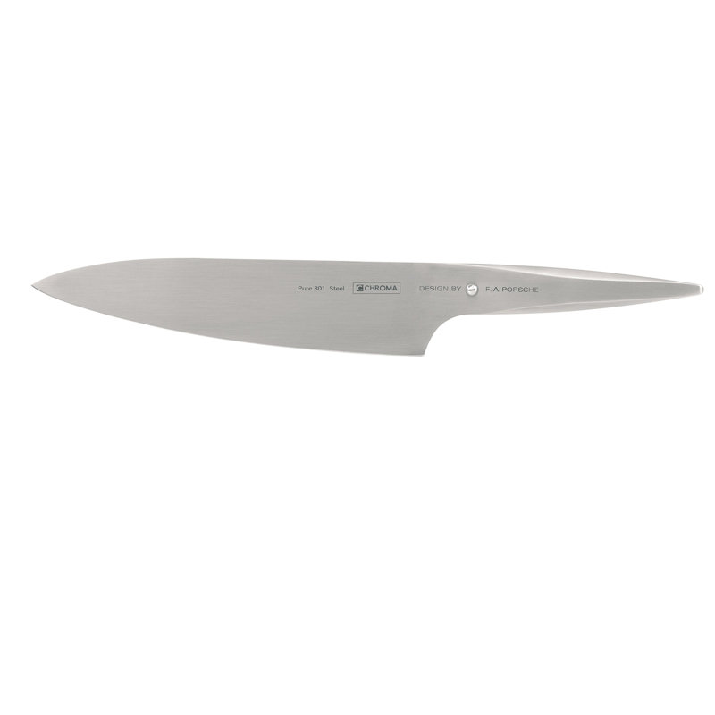 Chroma Type 301 Serrated Chef's Knife, 5.75"
