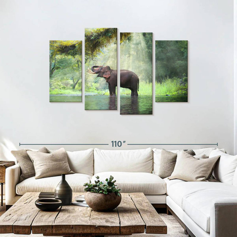 Éléphant dans la forêt