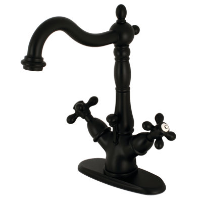 Robinet de salle de bain avec drain Heritage Centerset
